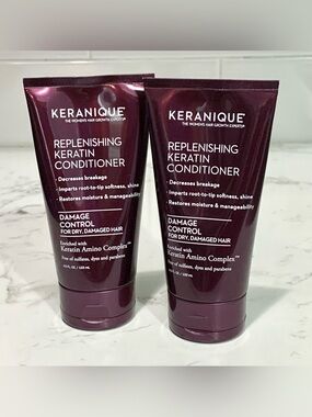 2X Keranique Replenishing Keratin Conditioner 4.5 oz
